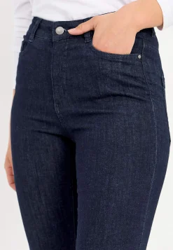 Stretchjeans med lige ben - tre længder Linnea