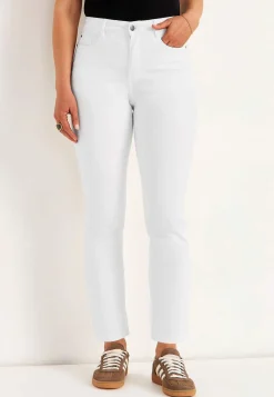 Stretchjeans med lige ben - tre længder Linnea