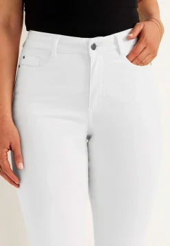 Stretchjeans med lige ben - tre længder Linnea