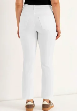 Stretchjeans med lige ben - tre længder Linnea