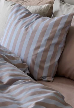 Stribet sengesæt 150x210 cm