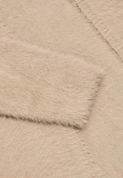 Strikket, åben cardigan