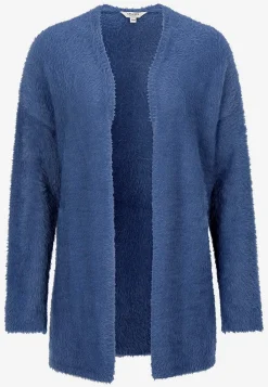 Strikket, åben cardigan