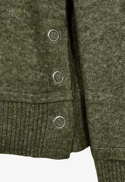 Strikket trøje med krave