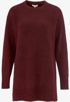 Strikket tunika med slidser | Cellbes