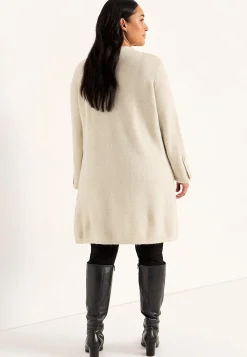 Strikket tunika med slids