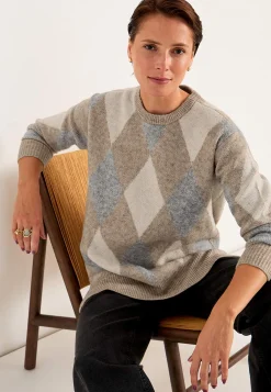 Strikket tunika med slidser | Cellbes