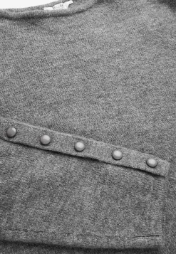 Strikket tunika med slids