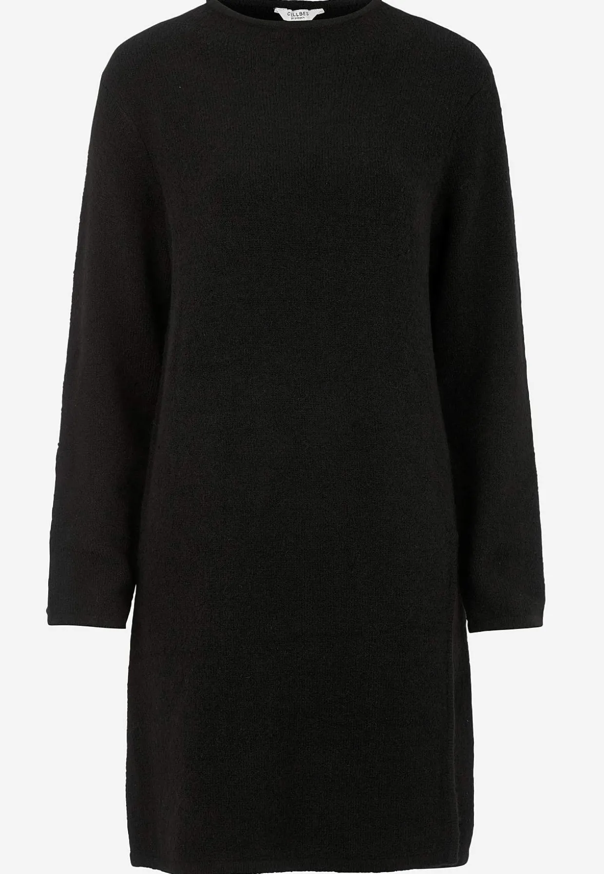 Strikket tunika med slids