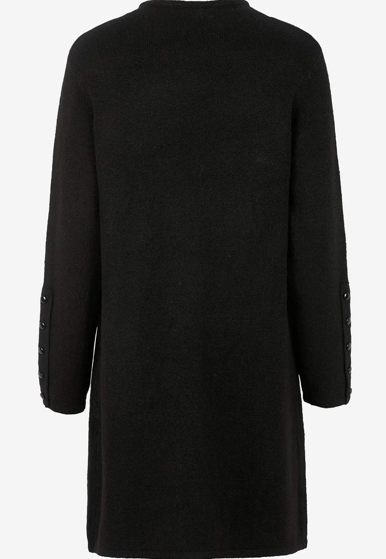 Strikket tunika med slids