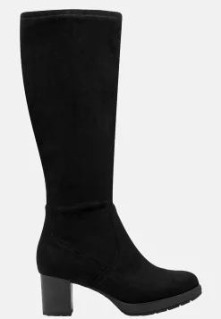 Strækstøvle med hæl