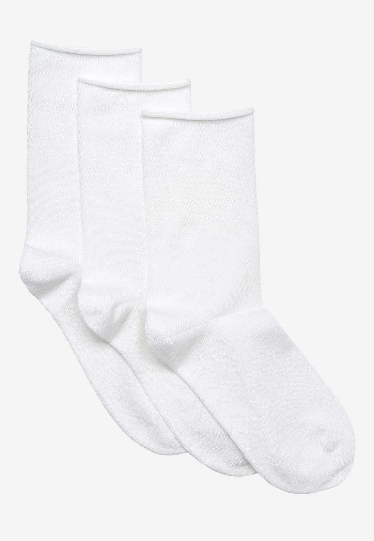 Strømper med løs elastik 3-pack