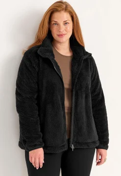 Superblød fleecejakke