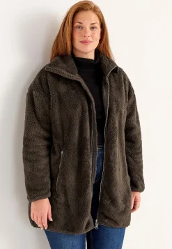 Superblød fleecejakke