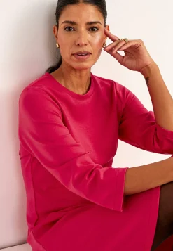 Superblød jerseykjole i modalmiks