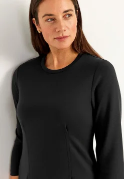 Superblød jerseykjole i modalmiks