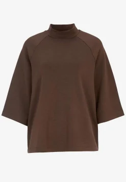 Superblød jerseytop med lav rullekrave | Cellbes