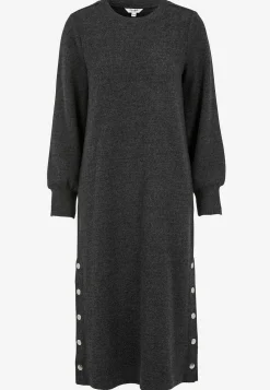 Superblød kjole med knapper Beata