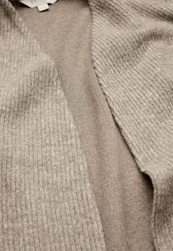 Superblød, lang cardigan med lommer Beata