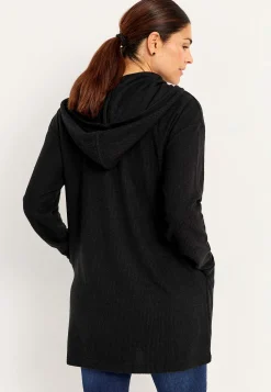 Superblød lang cardigan med lommer Beata