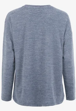 Superblød, langærmet jerseytop