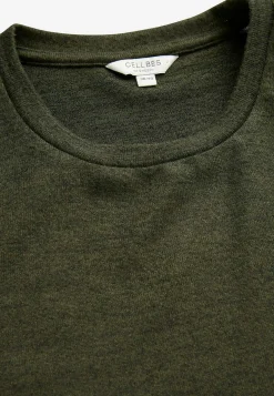 Superblød, langærmet jerseytop