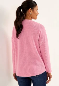 Superblød trøje med dekorativ midtersøm Beata | Cellbes