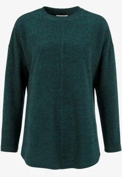 Superblød trøje med dekorativ midtersøm Beata