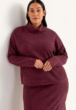 Superblød trøje med krave Beata