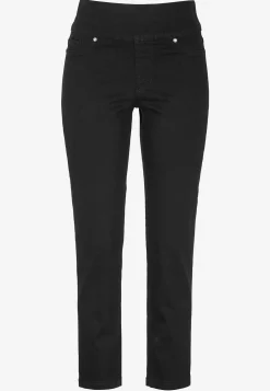 Superkomfortable ankeljeans i denim Elin