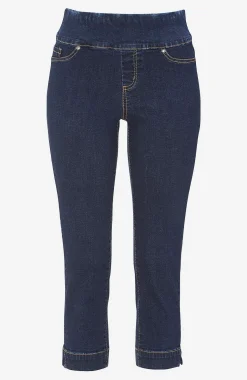 Superkomfortable caprijeggings i denim Elin