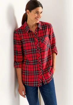 Ternet flonelskjorte