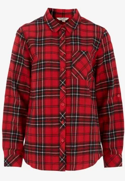 Ternet flonelskjorte