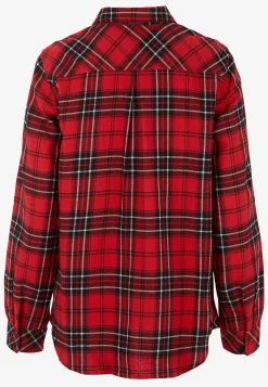 Ternet flonelskjorte