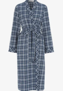 Ternet morgenkåbe i flonel | Cellbes