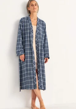 Ternet morgenkåbe i flonel | Cellbes