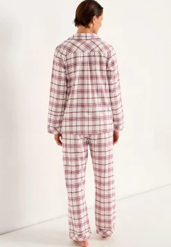 Ternet pyjamas i flonel