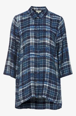 Ternet tunika med krave