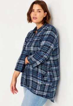 Ternet tunika med krave