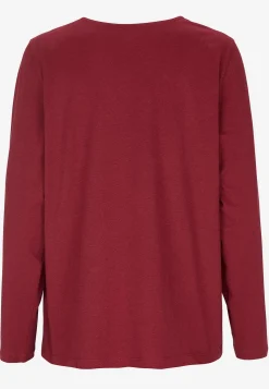 To-delt pyjamas med blondekant