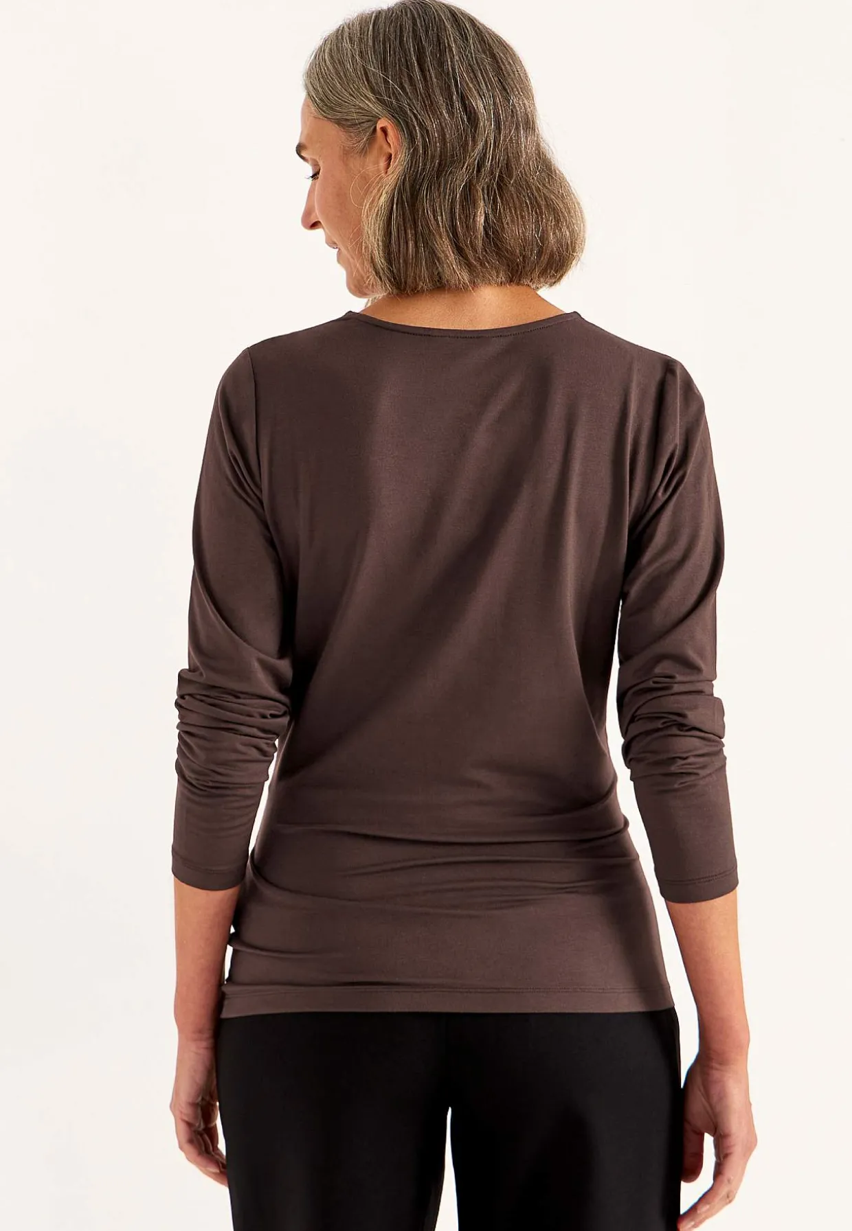 Top Premium i modal med rynkedetaljer