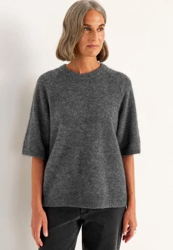 Top Premium i mohair- og uldblanding