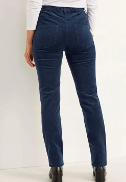 Treggings i kraftig fløjl