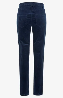 Treggings i kraftig fløjl