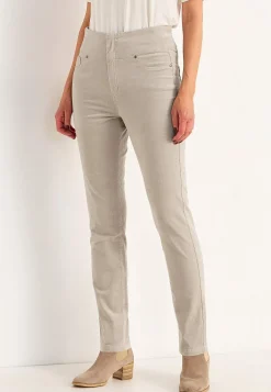 Treggings i kraftig fløjl