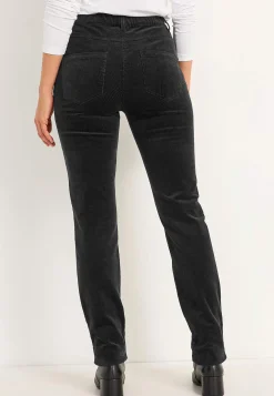 Treggings i kraftig fløjl