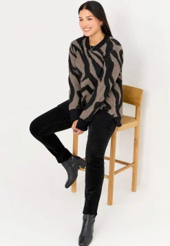 Treggings i kraftig fløjl