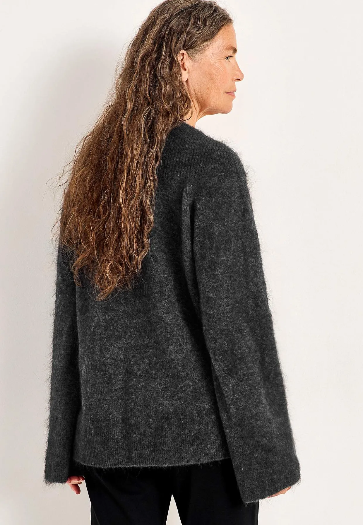 Trøje Premium i mohair- og uldblanding | Cellbes