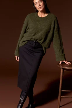 Trøje Premium i mohair- og uldblanding | Cellbes