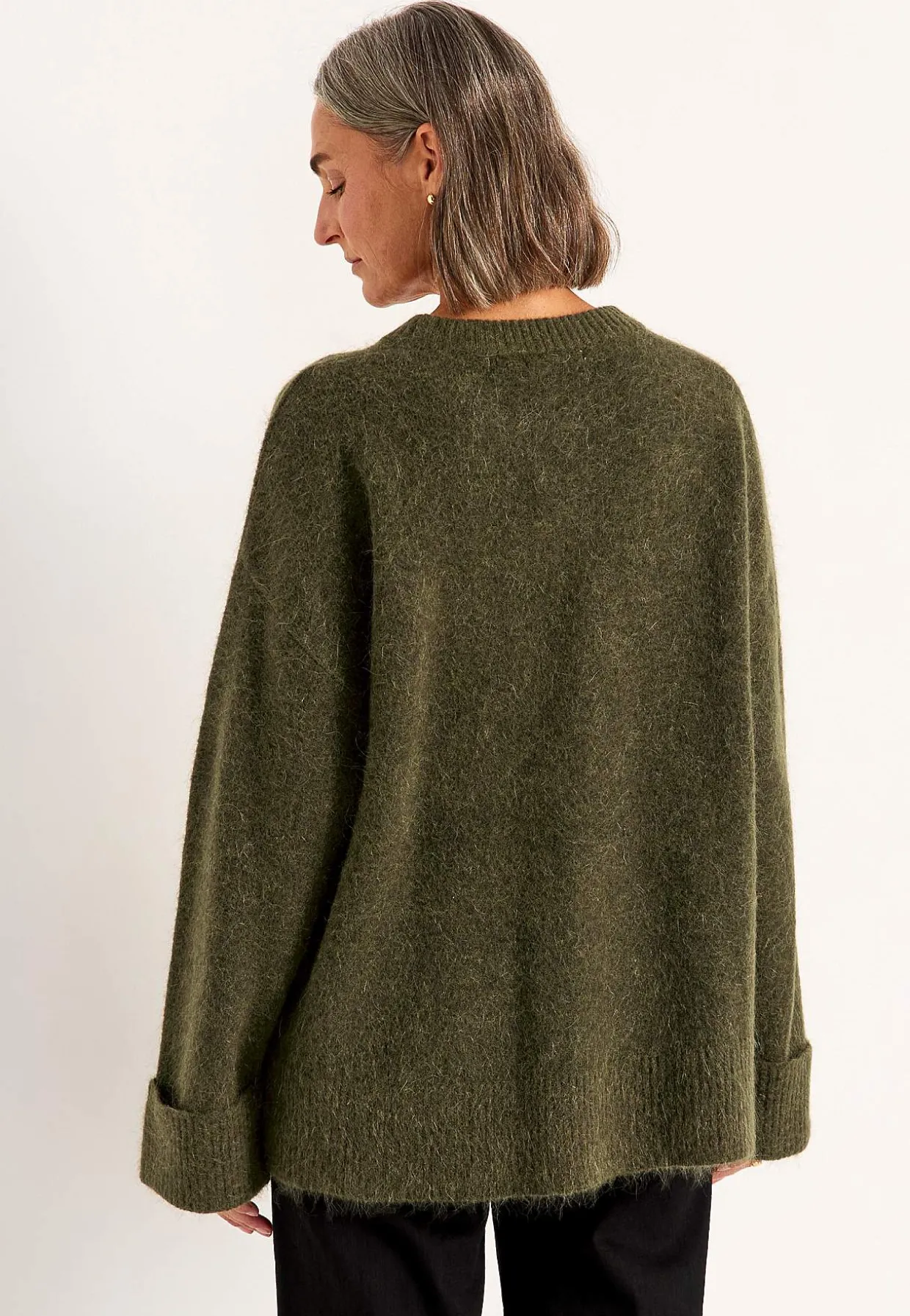 Trøje Premium i mohair- og uldblanding | Cellbes